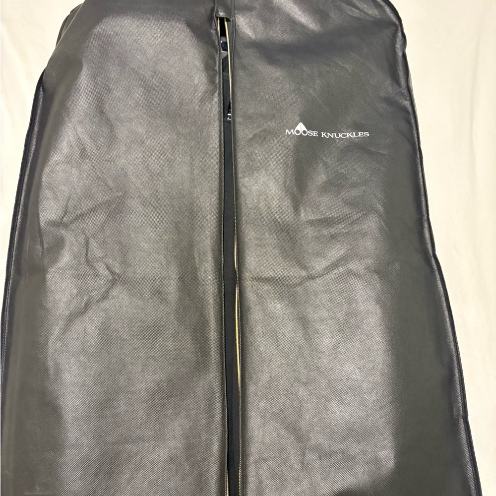 Moose Knuckles Black Ski Jacket with Fur Hood - Picture 16 of 16